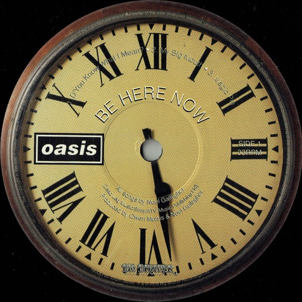 Image of Label Cover of 2xLP - VG+/VG+ - OASIS, Be Here Now (Big Brother; RKIDLP85, UK 2016 Reissue, Gatefold, "RKIDLP85" Runouts), ,  - 4346205S