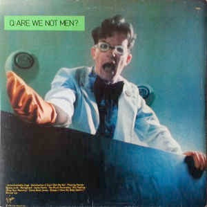 Image of Front Cover of LP - VG/VG - DEVO, Q. Are We Not Men? (Virgin; V2106, UK 1978, Inner), Hairlines, edge & ring wear, corner creases,  - 4346234S