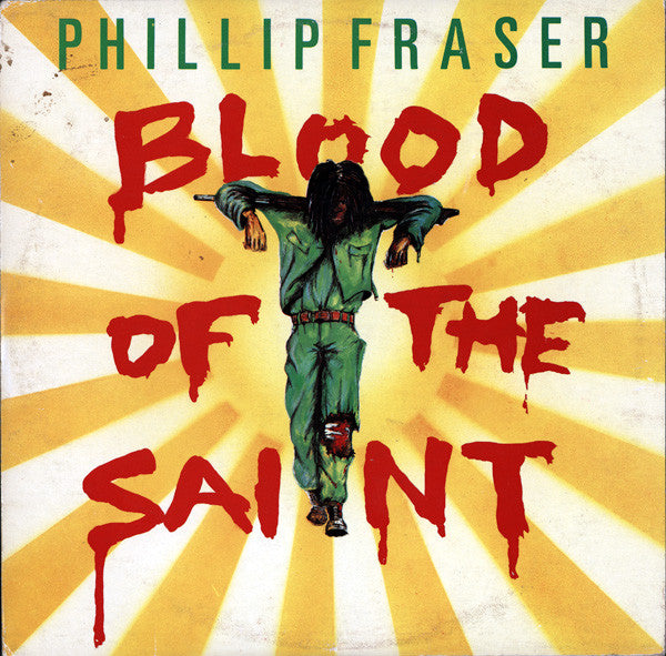 Image of Front Cover of 3624014E: 10" - PHILLIP FRASER, Blood Of The Saint (Silver Camel; SCLP 014, UK 1982, Picture Sleeve)   VG/VG