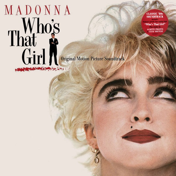 Image of Front Cover of 1614465C: LP - MADONNA, Who's That Girl (Sire; 603497860517, Europe 2018 Reissue) No hype sticker.  EX/EX