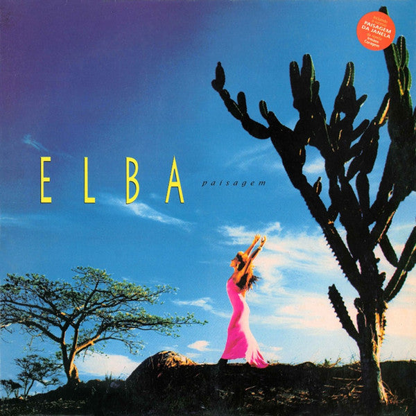 Image of Front Cover of 1624246E: LP - ELBA RAMALHO, Paisagem (PolyGram; 528 117-1, Brazil 1995, Picture Sleeve) Edge and Ring Wear  VG/VG