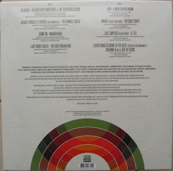 Image of Back Cover of LP - VG+/VG+ - EDDIE PILLER & DEAN RUDLAND, Acid Jazz (Not Jazz) (Acid Jazz; AJXLP674, UK 2022), ,  - 1716420C