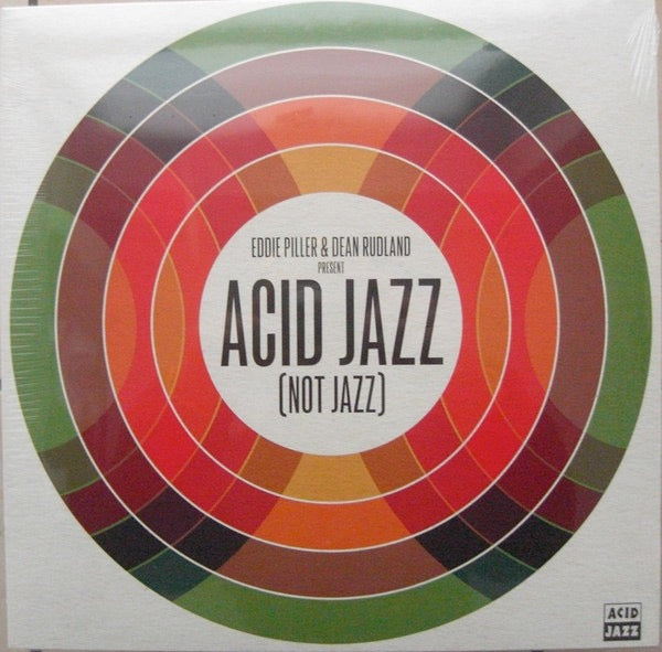 Image of Front Cover of LP - VG+/VG+ - EDDIE PILLER & DEAN RUDLAND, Acid Jazz (Not Jazz) (Acid Jazz; AJXLP674, UK 2022), ,  - 1716420C