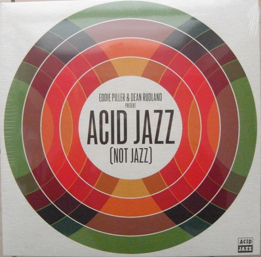 Image of Front Cover of LP - VG+/VG+ - EDDIE PILLER & DEAN RUDLAND, Acid Jazz (Not Jazz) (Acid Jazz; AJXLP674, UK 2022), ,  - 1716420C
