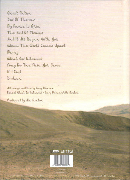 Image of Back Cover of 1634172E: 1xCD - GARY NUMAN, Savage: Songs From A Broken World (BMG; 538307882, Europe 2017, Digibook, Booklet) SEALED  M/M