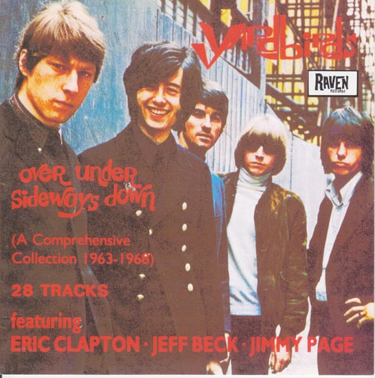 Image of Front Cover of 1614538C: CD - THE YARDBIRDS, Over, Under, Sideways, Down (Raven Records; RVCD-12, Australia )   EX/VG+