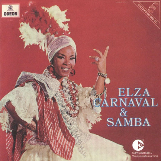 Image of Front Cover of 1614554C: CD - ELZA SOARES, Elza Carnaval & Samba (EMI; 581193 2, Brazil 2003)   EX/VG+