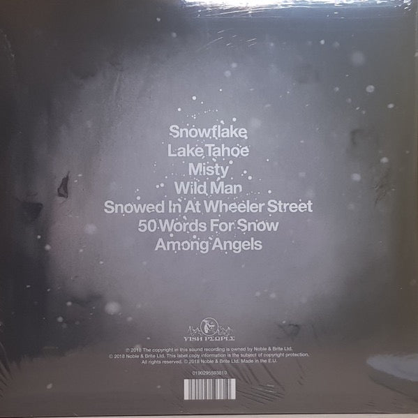 Image of Back Cover of 2xLP - EX/EX - KATE BUSH, 50 Words For Snow (Fish People; 0190295593810, Europe 2018 Reissue, Gatefold Sleeve, Booklet, Remastered, 180g), Seal opened instore, still in hype stickered shrinkwrap.,  - 3126281E