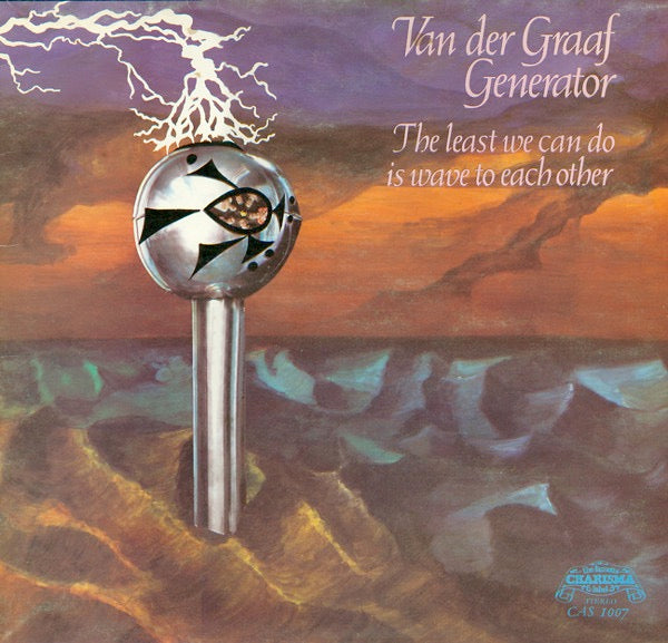 Image of Front Cover of 3724095E: LP - VAN DER GRAAF GENERATOR, The Least We Can Do Is Wave To Each Other (Charisma Pink; CAS1007, UK 1970, Gatefold, No Poster, Remix A + G Matrix) Edge and Ring Wear, Some Staining Inside Gatefold  G+/VG