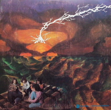 Image of Back Cover of 3724095E: LP - VAN DER GRAAF GENERATOR, The Least We Can Do Is Wave To Each Other (Charisma Pink; CAS1007, UK 1970, Gatefold, No Poster, Remix A + G Matrix) Edge and Ring Wear, Some Staining Inside Gatefold  G+/VG