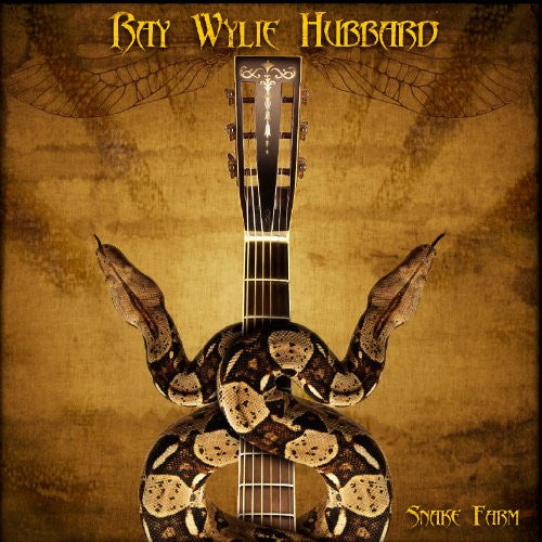 Image of Front Cover of 1734012E: CD - RAY WYLIE HUBBARD, Snake Farm (Bordello Records; BOR 09-001,  2006, Digipak)   VG+/VG+