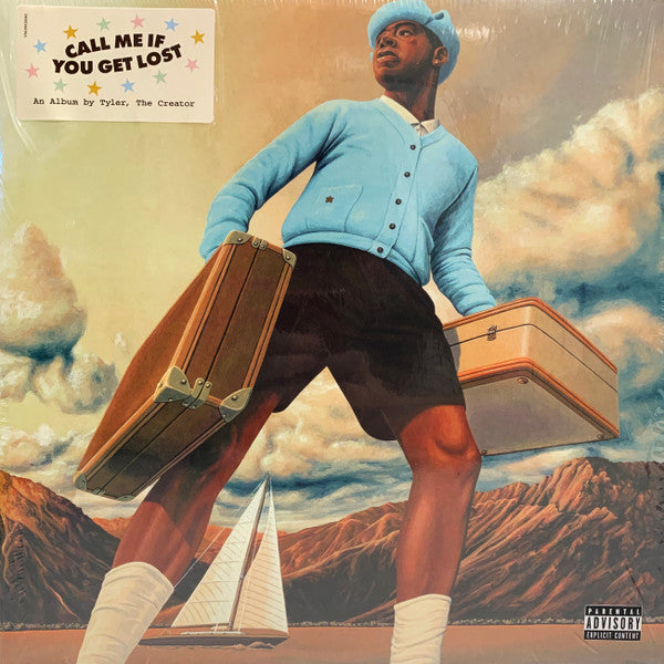 Image of Front Cover of 5114057C: 2xLP - TYLER, THE CREATOR, Call Me If You Get Lost (Columbia (GZ Pressing, Alternate Cover); 19439916641, Worldwide 2022, Gatefold, No Insert)   VG+/VG+