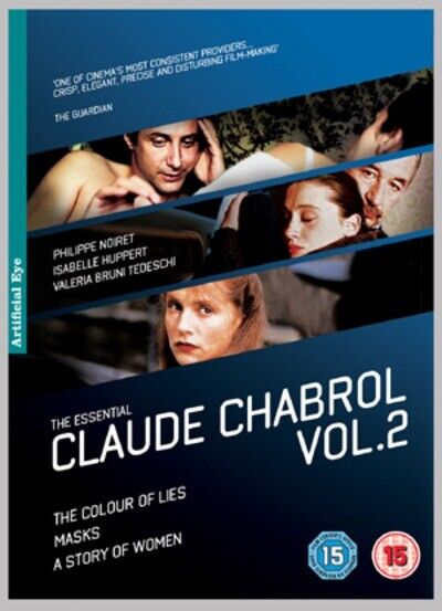 Image of Front Cover of 3134010E: 3xDVD - CLAUDE CHABROL, ISABELE HUPPERT, The Essential Claude Chabrol: Volume 2 (Artificial Eye; ,  2010, Box Set)   VG/VG+