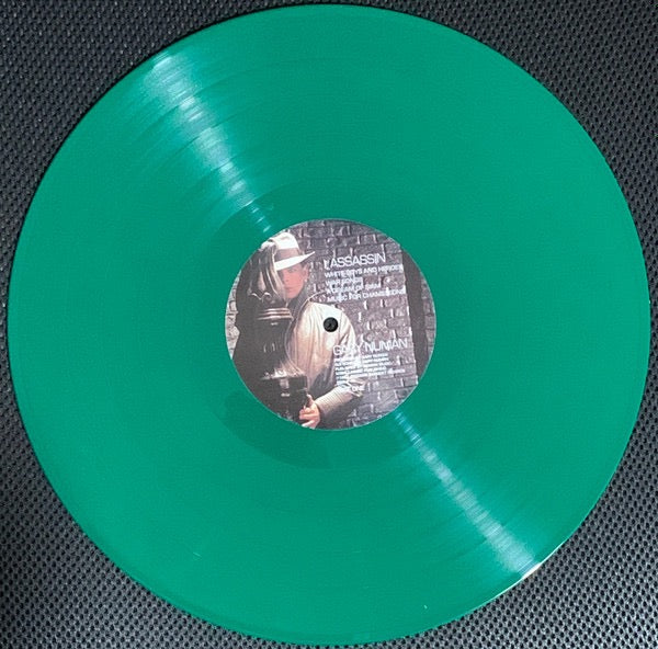 Image of Label Cover of 4124121E: LP - GARY NUMAN, I, Assassin (Beggars Banquet; BBQLP 40, Europe 2019 Reissue, Inner, Green Vinyl) Still In Stickered Shrinkwrap  EX/VG+