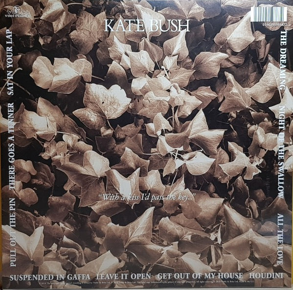 Image of Back Cover of LP - VG+/VG+ - KATE BUSH, The Dreaming (Fish People; 0190295593872, Europe 2018 Reissue, Inner), ,  - 2826266E