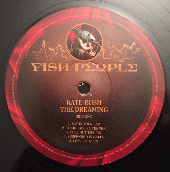 Image of Label Cover of LP - VG+/VG+ - KATE BUSH, The Dreaming (Fish People; 0190295593872, Europe 2018 Reissue, Inner), ,  - 2826266E