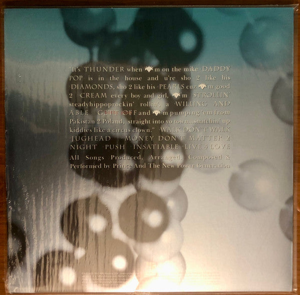 Image of Back Cover of 2xLP - VG+/VG - PRINCE & THE NEW POWER GENERATION, Diamonds And Pearls (NPG Records; R1 25379, Worldwide 2023 Reissue, 2 Inners), Storage marks mainly on records,  - 0716447C