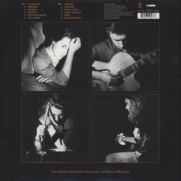 Image of Back Cover of LP - VG/G+ - THE CRANBERRIES, Everybody Else Is Doing It, So Why Can't We? (Island Records; 6750577, Europe 2018 Reissue, Gatefold, Inner, Remastered, 25th Anniversary), ,  - 3926225E
