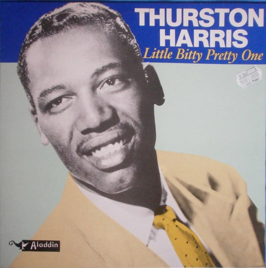 Image of Front Cover of 1714344C: LP - THURSTON HARRIS, Little Bitty Pretty One (Aladdin; 154 6651, France 1983) Evidence of old sticker on rear sleeve  VG/G+