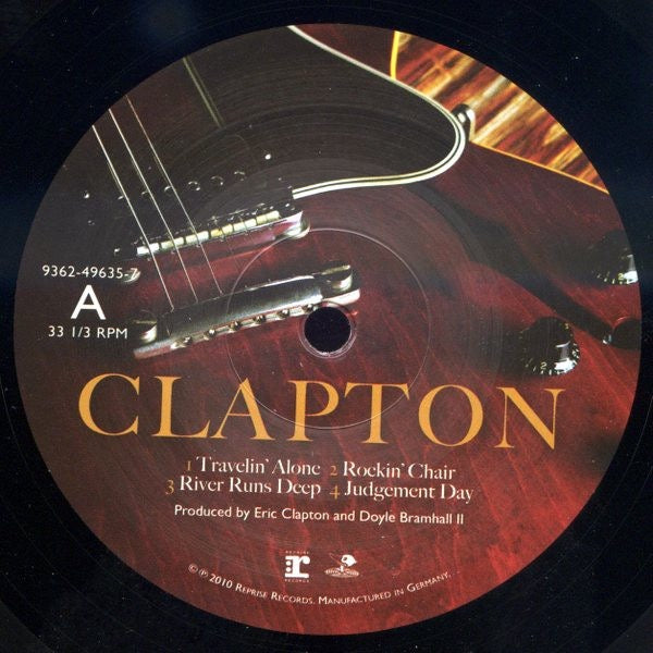 Image of Label Cover of 1714324C: 2xLP - ERIC CLAPTON, Clapton (Reprise Records; 9362-49635-7, Europe 2010, Gatefold)   VG+/VG+