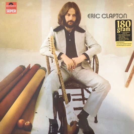 Image of Front Cover of 1714370C: LP - ERIC CLAPTON, Eric Clapton (Polydor; 475 026-7, UK 2015 Reissue)   EX/VG+