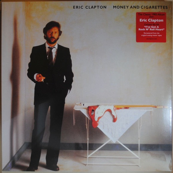 Image of Front Cover of 1714374C: LP - ERIC CLAPTON, Money And Cigarettes (Reprise Records; 523482-1, Europe 2018 Reissue, Insert) Corner Bump  VG+/VG+