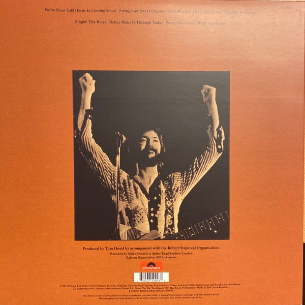 Image of Back Cover of 1714377C: LP - ERIC CLAPTON, There's One In Every Crowd (Polydor; 375 909-3, UK 2015 Reissue, Inner)   EX/VG