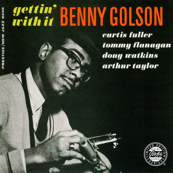 Image of Front Cover of 1714384C: CD - BENNY GOLSON, Gettin' With It (Original Jazz Classics; OJCCD-1873-2, US 1995)   VG+/EX