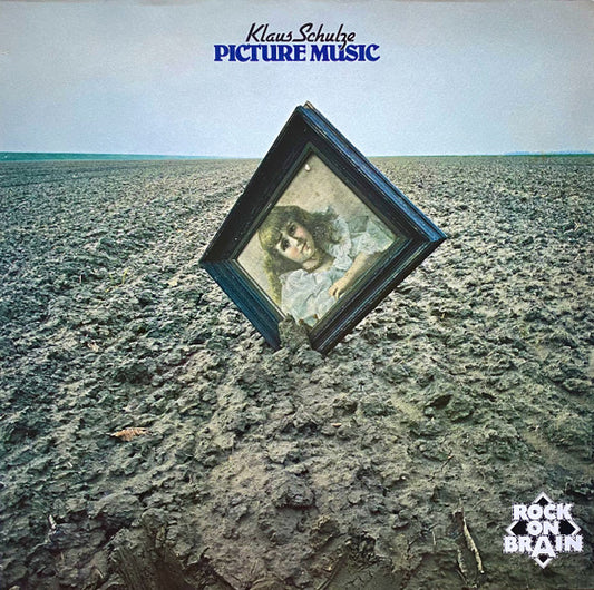 Image of Front Cover of 1744240S: LP - KLAUS SCHULZE, Picture Music (Brain; 0040.146, Germany ) Sticker On Label, Edge Wear  VG/VG