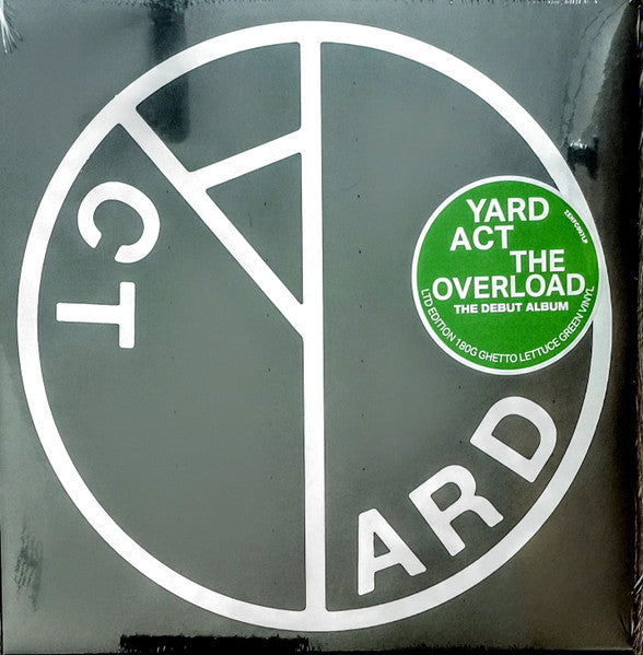 Image of Front Cover of LP - EX/EX - YARD ACT, The Overload (ZEN F.C.; ZENFC007LP, UK & Europe 2022, Inner & Insert, Green Vinyl), Still In Stickered Shrinkwrap,  - 0926166E
