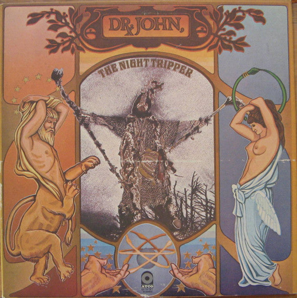 Image of Front Cover of LP - VG/VG - DR. JOHN, THE NIGHT TRIPPER, The Sun Moon & Herbs (ATCO Records; SD 33-362, US 1971, Gatefold, Inner, Presswell pressing), Strong VG - light marks, edge wear, seam splits on Inner,  - 4146029S