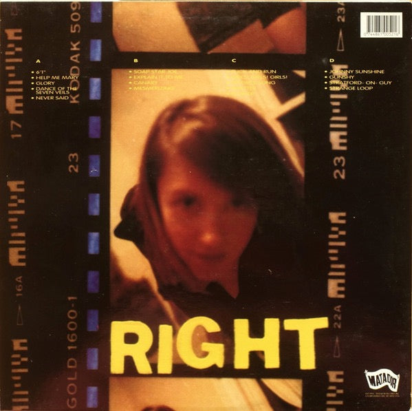 Image of Back Cover of 2xLP - VG/G+ - LIZ PHAIR, Exile In Guyville (Matador; OLE 051-1, Europe 1993, Barcoded Sleeve, Insert), Marked but plays strongly.,  - 1216193C