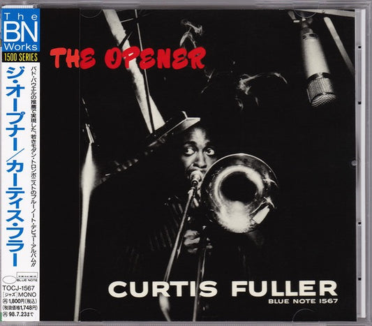 Image of Front Cover of 1714565C: CD - CURTIS FULLER, The Opener (Blue Note; TOCJ-1567, Japan 1996 Reissue, Booklet, With OBI)   VG+/VG+