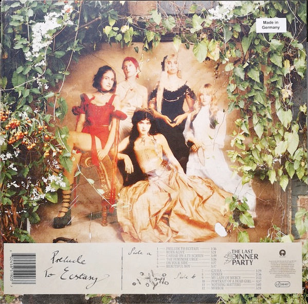 Image of Back Cover of LP - NEW/NEW - THE LAST DINNER PARTY, Prelude To Ecstasy (Island Records; 5851903, Worldwide 2024, Inner, Poster), ,  - 1416462C