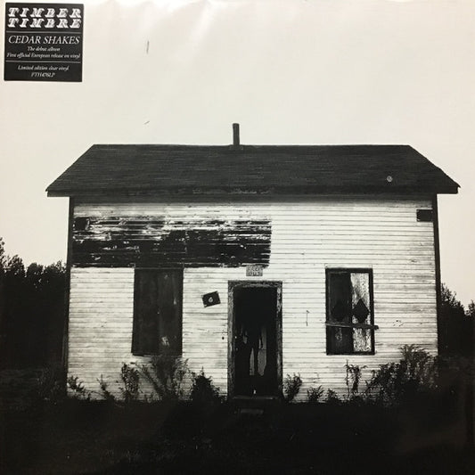 Image of Front Cover of 1814292C: LP - TIMBER TIMBRE, Cedar Shakes (Full Time Hobby; FTH476LP, Europe , Clear Vinyl)   NEW/NEW