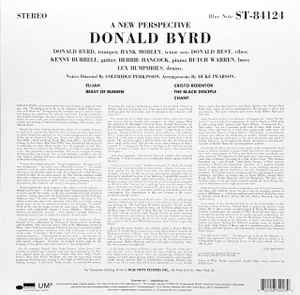 Image of Back Cover of LP - NEW/NEW - DONALD BYRD, A New Perspective (Blue Note; 5832003, Worldwide 2024 Reissue, 180 Gram Vinyl), ,  - 1236189E