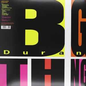 Image of Back Cover of 1814143C: 2xLP - DURAN DURAN, Big Thing (EMI; DBDD 33, Europe 2010 Reissue, Gatefold, 2 Inners, 180 Gram Vinyl.)   VG+/VG+