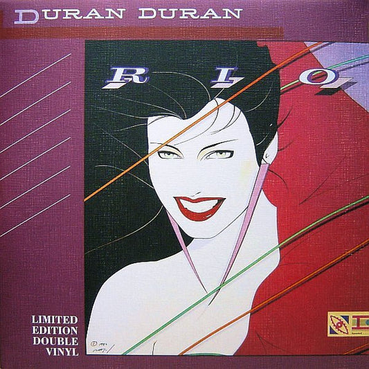 Image of Front Cover of 1814145C: 2xLP - DURAN DURAN, Rio (Parlophone ; EMCD 3411, Europe 2014 Reissue, Textured Sleeve, 2 Inners, 180 Gram Vinyl.)   EX/VG+