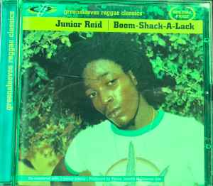 Image of Front Cover of 1854069S: CD - JUNIOR REID, Boom-Shack-A-Lack (Greensleeves Records; GREWCD78, UK 2002 Reissue)   EX/VG+