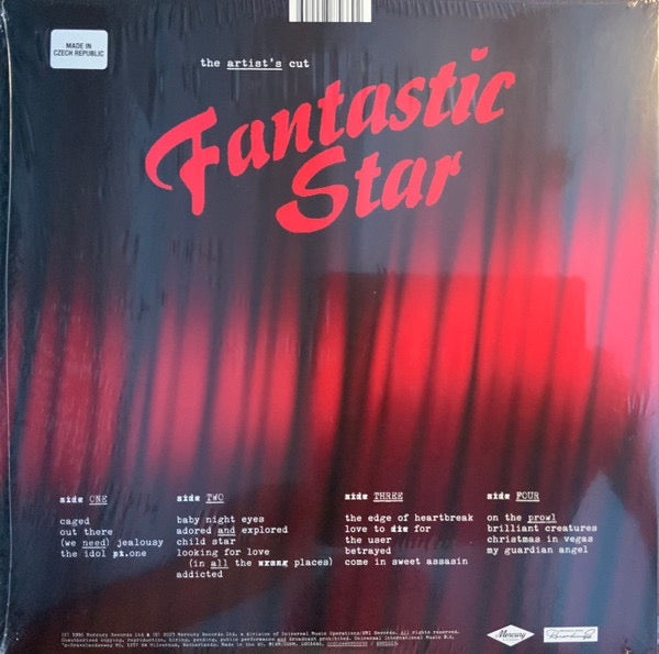 Image of Back Cover of 1814179C: 2xLP - MARC ALMOND, Fantastic Star (The Artist's Cut) (Mercury; 4885669, Europe 2023 Reissue, 2 Inners)   VG+/VG+