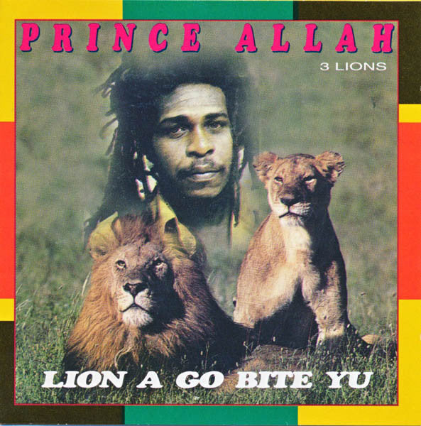 Image of Front Cover of 1854075S: CD - PRINCE ALLAH, Lion A Go Bite Yu (Headphones Music; HP CD 001, UK 1999)   EX/EX