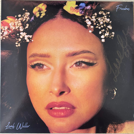 Image of Front Cover of 1824102E: LP - LEAH WELLER, Freedom (Modern Sky; M4900UKLP, UK 2022, Clear Vinyl )   VG+/VG+