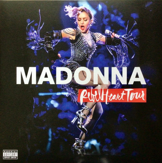 Image of Front Cover of 1814182C: 2xLP - MADONNA, Rebel Heart Tour (Mercury Studios; 006024452300662, Europe 2022 Reissue, Gatefold, 2 Inners, Purple Swirl Vinyl)   VG+/VG+