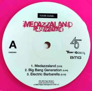 Image of Label Cover of 1814216C: 2xLP - DURAN DURAN, Medazzaland (Tape Modern; 538805881, Canada 2022 Reissue, Gatefold, Booklet, 180 Gram Neon Pink Vinyl.) No hype sticker.  EX/EX