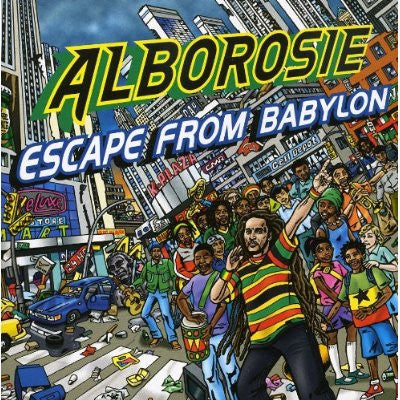 Image of Front Cover of 1854088S: CD - ALBOROSIE, Escape From Babylon (Greensleeves Records; GRE2039, UK 2009)   EX/EX