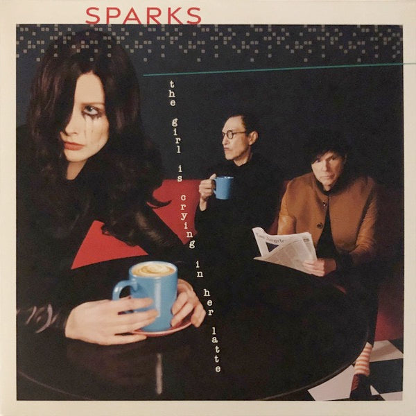 Image of Front Cover of 1814273C: LP - SPARKS, The Girl Is Crying In Her Latte (Island Records; 5504001, USA & Europe 2023)   NEW/NEW