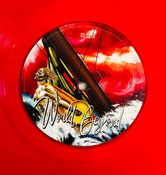 Image of Label Cover of 1814384C: LP - ERASURE, World Beyond (Mute; STUMM425, Europe 2018, Inner, Red Vinyl.) No hype sticker.  EX/VG+