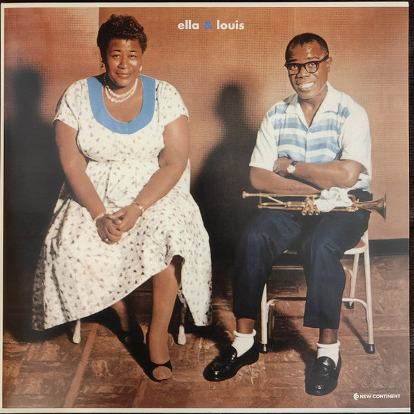 Image of Front Cover of 3614385C: LP - ELLA FITZGERALD LOUIS ARMSTRONG, Ella & Louis (New Continent; 101038, Europe 2023 Reissue, Gatefold, 180 Gram Vinyl)   NEW/NEW