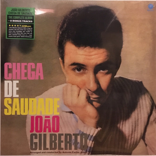 Image of Front Cover of 3614426C: LP - JO O GILBERTO, Chega De Saudade (WaxTime; 772265, Europe 2019 Reissue, complete album + 8 bonus tracks)   NEW/NEW