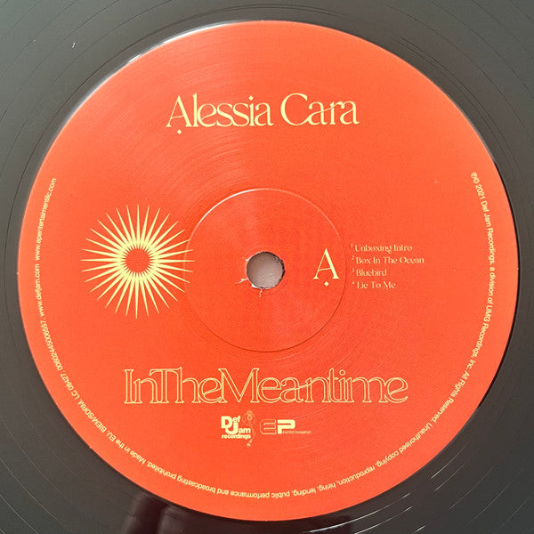 Image of Label Cover of 1844087S: 2xLP - ALESSIA CARA, In The Meantime (Def Jam Recordings; 00602438571574, UK & Europe 2022, Gatefold)   EX/EX